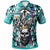 Hawaii Custom Polo Shirt King Kekaulike High School The Kings Of Maui Tribal Patterns LT10 Blue - Polynesian Pride