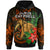 Hawaii Custom Hoodie James Campbell High School Polynesian Tribal Pattern LT10 Orange - Polynesian Pride