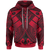 Kosrae Hoodie Red Seal with Polynesian Tattoo Unisex Red - Polynesian Pride