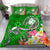 Fiji Bedding Set - Turtle Plumeria (Green) Green - Polynesian Pride