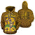 Aloha Hula Dance Zip up Hoodie Unisex Brown - Polynesian Pride