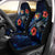 Tonga Polynesian Car Seat Covers - Blue Turtle Hibiscus Universal Fit Blue - Polynesian Pride