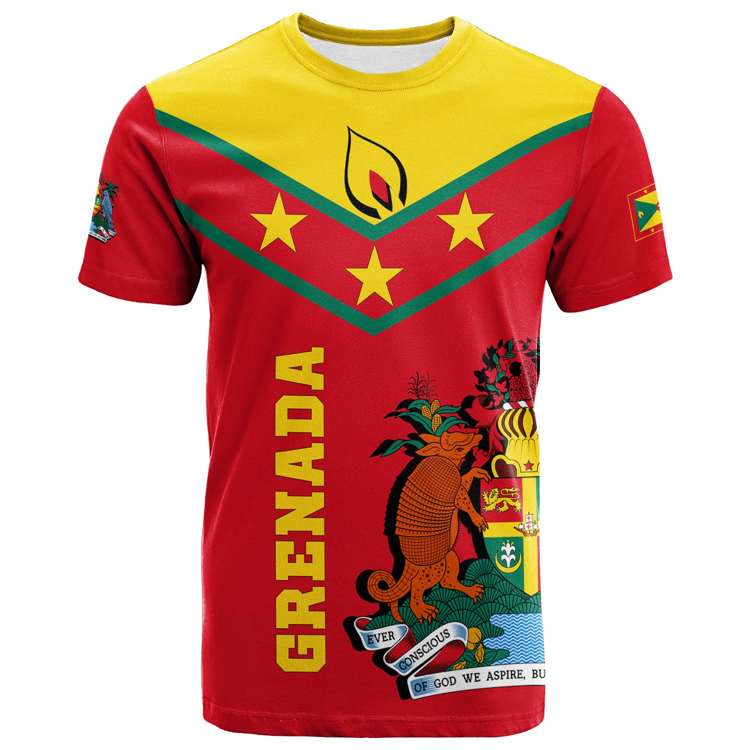 Grenada T Shirt Proud Grenadian LT12 Unisex Blue - Polynesian Pride