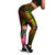 Guam Polynesian Personalised Women's Leggings - Hibiscus and Banana Leaves Reggae - Polynesian Pride