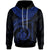 New Caledonia Polynesian Hoodie New Caledonia Waves (Blue) Unisex Blue - Polynesian Pride