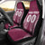 (Custom Personalised) Cook Islands Mangaia Car Seat Covers - Tribal Pattern - LT12 Universal Fit Pink - Polynesian Pride