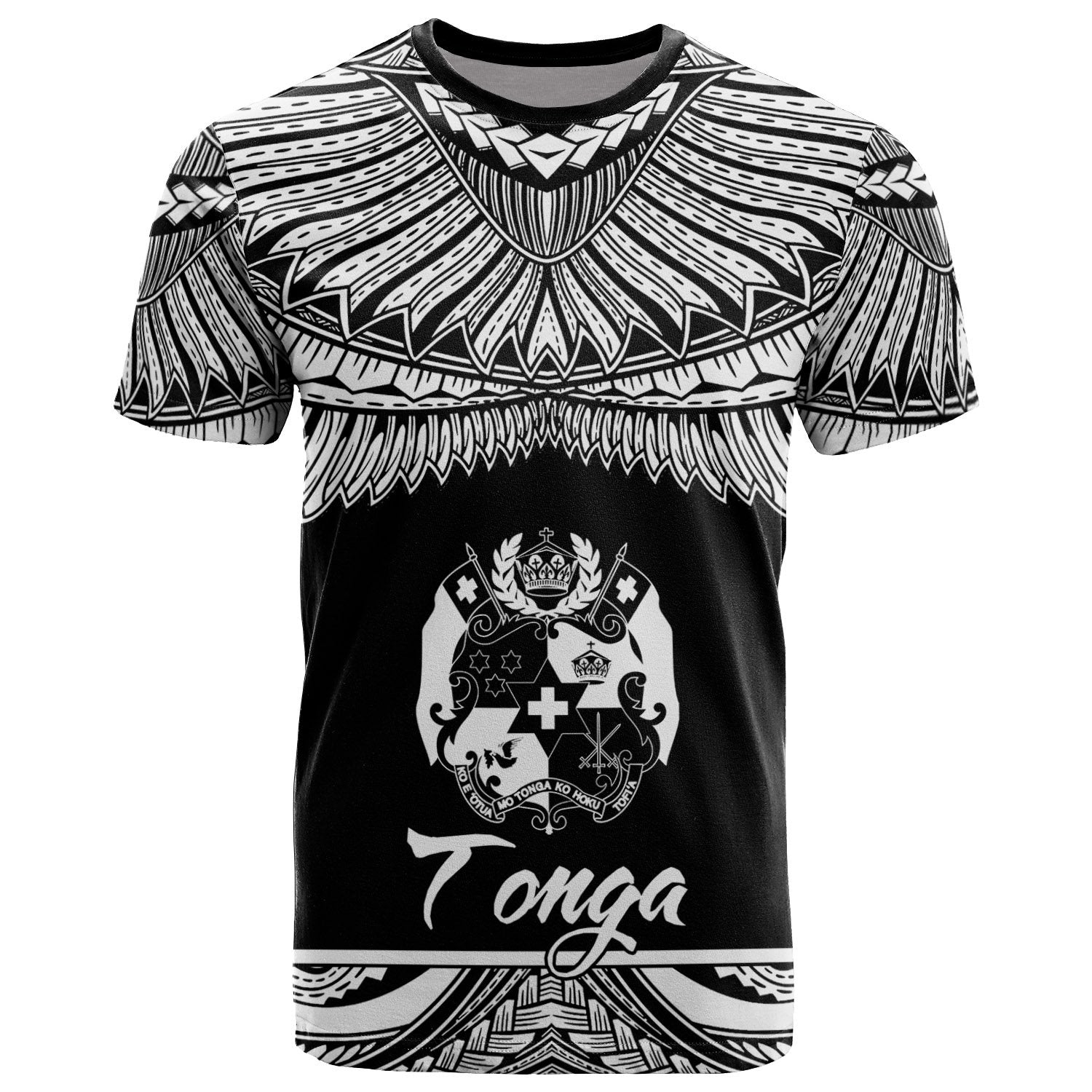 Tonga Polynesian T Shirt Tonga Pride White Version Unisex White - Polynesian Pride