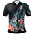 Fiji Polo Shirt Turquoise Polynesian Hibiscus Pattern Style Unisex Turquoise - Polynesian Pride