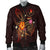 YAP Polynesian Men's Bomber Jacket - Legend of YAP (Red) - Polynesian Pride