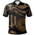 American Samoa Polo Shirt Polynesian Tattoo Gold Version Unisex Gold - Polynesian Pride