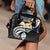 Guam Shoulder Handbag - Guam Seal Polynesian Patterns Plumeria (Black) One Size Black - Polynesian Pride