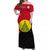 Sigave Chiefdom Wallis et Futuna Off Shoulder Long Dress Polynesian Pattern and Flag LT13 Long Dress Red - Polynesian Pride