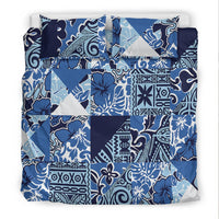 Polynesian Bedding Set - Vintage Hibiscus Fabric Pattern - Polynesian Pride