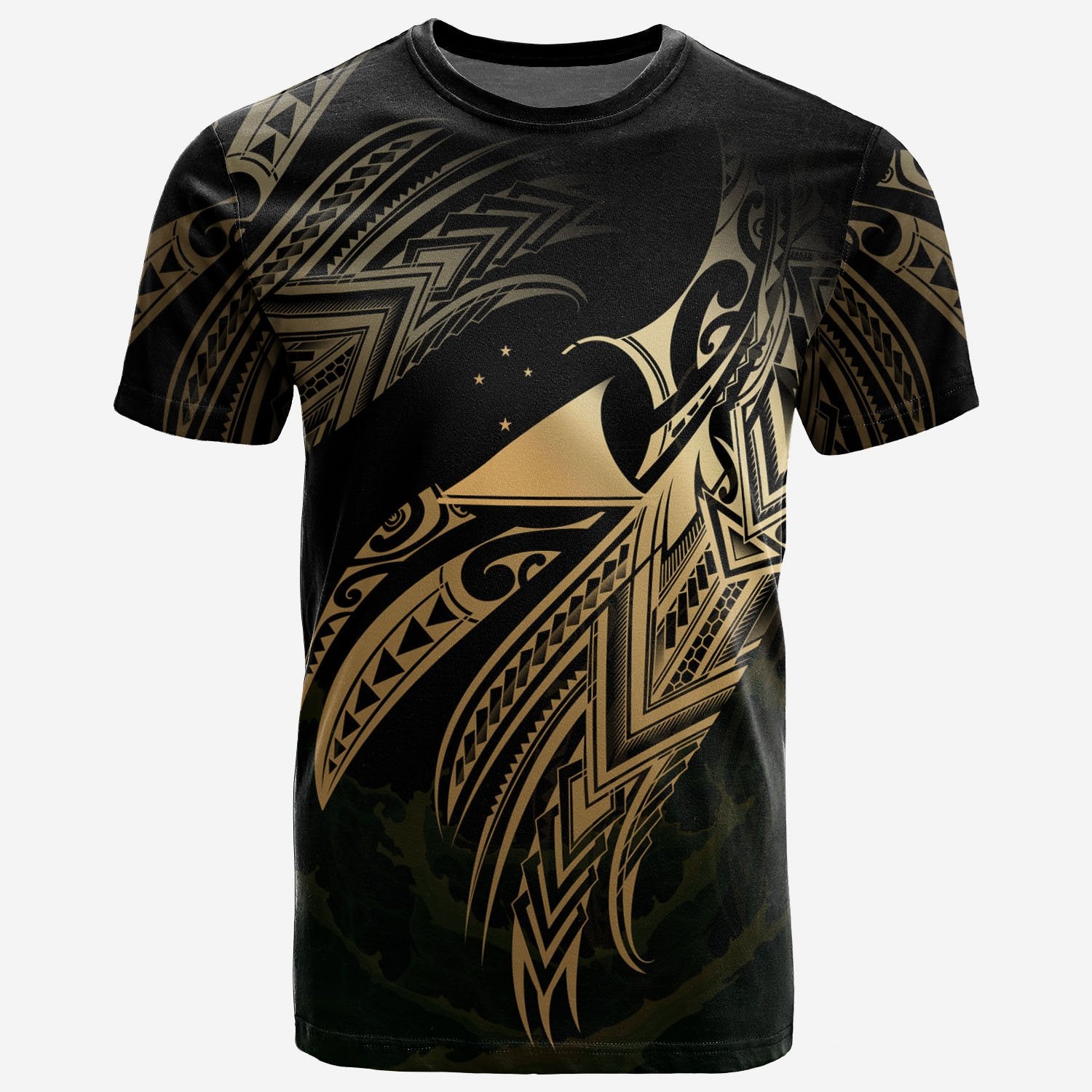 Tokelau Polynesian T Shirt Tokelau Legend Gold Version Unisex Art - Polynesian Pride