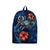 Vanuatu Polynesian BackPack - Blue Turtle Hibiscus Blue - Polynesian Pride