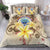 Federated States Of Micronesia Bedding Set - Summer Tropical White - Polynesian Pride