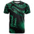 Marshall Islands Polynesian T Shirt Poly Tattoo Green Version Unisex Art - Polynesian Pride