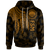 Federated States of Micronesia Hoodie Polynesian Wings (Golden) Unisex Golden - Polynesian Pride