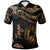 Tonga Polo Shirt Polynesian Tattoo Gold Version Unisex Gold - Polynesian Pride