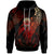 American Samoa Polynesian Hoodie Legend Red Version Unisex Black - Polynesian Pride