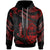 Guam Hoodie Polynesian Tattoo Red Version Unisex Red - Polynesian Pride