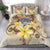 American Samoa Polynesian Bedding Set - Summer Tropical White - Polynesian Pride