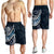 American Samoa Polynesian Men's Shorts - Ocean Style - Polynesian Pride