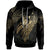 New Caledonia Polynesian Hoodie Legend Gold Version Unisex Black - Polynesian Pride