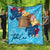 Tokelau Premium Quilt - Tropical Style Blue - Polynesian Pride