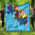 Vanuatu Premium Quilt - Tropical Style Blue - Polynesian Pride