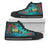 Guam High Top Shoes - Couple of Turtles Unisex Black - Polynesian Pride