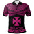 Wallis and Futuna Polo Shirt Polynesian Tattoo Pink Version Unisex Pink - Polynesian Pride