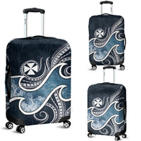 Wallis and Futuna Polynesian Luggage Covers - Ocean Style - Polynesian Pride