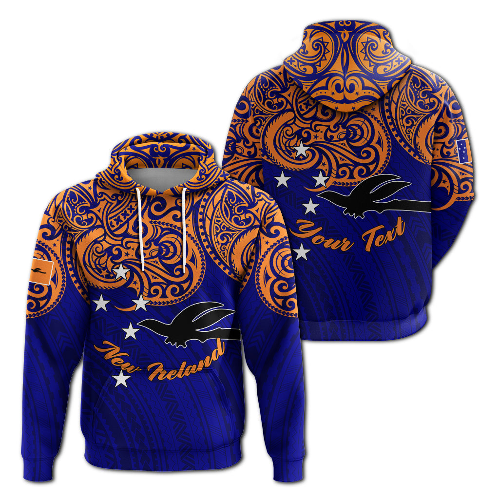 Custom Papua New Guinea New Ireland Pride Hoodie LT12 Unisex Blue - Polynesian Pride