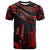 New Caledonia Polynesian T Shirt Poly Tattoo Red Version Unisex Red - Polynesian Pride