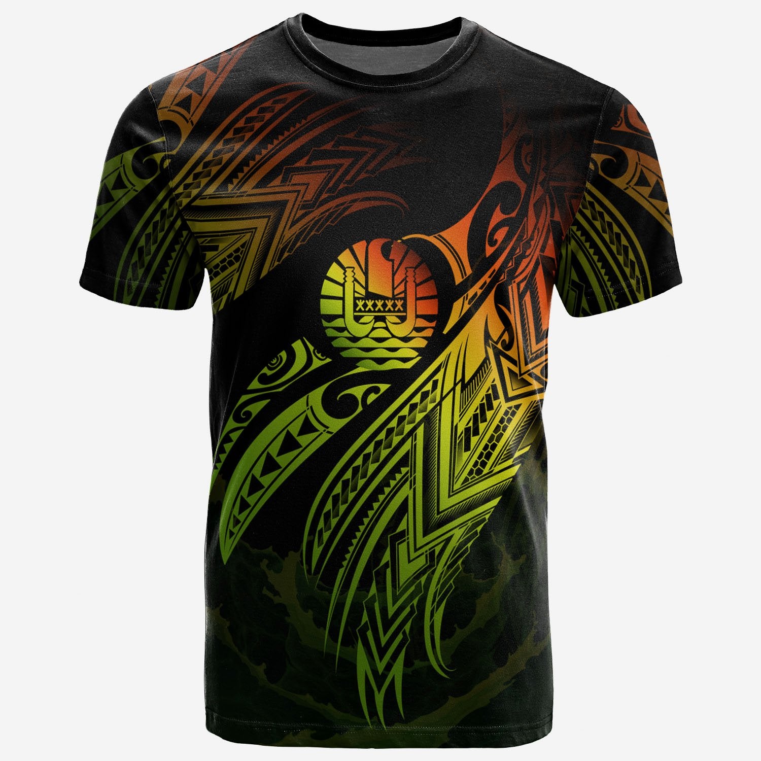 Tahiti Polynesian T Shirt Tahti Legend Reggae Version Unisex Art - Polynesian Pride