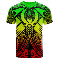 Pohnpei T Shirts Reggae Seal with Polynesian Tattoo Unisex Reggae - Polynesian Pride