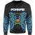 Pohnpei Polynesian Sweater - Spirit Style Blue Unisex Blue - Polynesian Pride