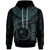 Chuuk Polynesian Hoodie Chuuk Waves (Turquoise) Unisex Turquoise - Polynesian Pride