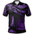 Samoa Polo Shirt Polynesian Tattoo Purple Version Unisex Purple - Polynesian Pride