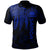 Samoa Polo Shirt Polynesian Wings (Blue) Unisex Blue - Polynesian Pride