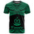 Vanuatu Polynesian T Shirt Vanuatuan Pride Green Version Unisex Green - Polynesian Pride