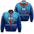 Manu Samoa Legend Bomber Jacket - LT12 Bomber Jacket Blue - Polynesian Pride