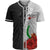 Pohnpei Polynesian Baseball Shirt - Coat Of Arm With Hibiscus White Unisex White - Polynesian Pride