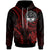 Marshall Islands Custom Hoodie Coat of Arm with Red Turtle Unisex Red - Polynesian Pride