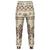 Hawaii Christmas Turtle Pattern Joggers - Keep Style - AH Unisex Beige - Polynesian Pride