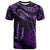 American Samoa Polynesian T Shirt Polynesian Tattoo Purple Version Unisex Purple - Polynesian Pride