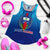 Manu Samoa Legend Women Tank Top - LT12 Women Blue - Polynesian Pride