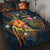 Chuuk Polynesian Quilt Bed Set - Legend of Chuuk (Blue) Blue - Polynesian Pride