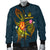 Vanuatu Polynesian Personalised Men's Bomber Jacket - Legend of Vanuatu (Blue) - Polynesian Pride